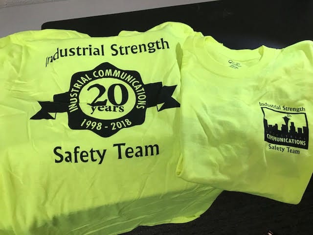 Industrial Strength Safety Team Tshirt