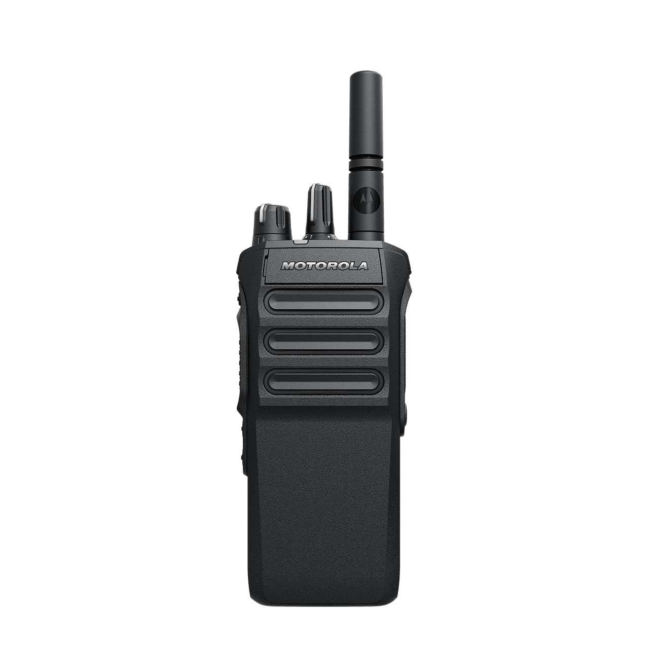 The MOTOTRBOTM R7 portable two-way radios