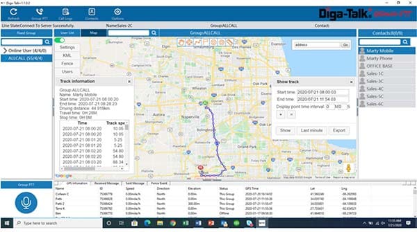 pc-dispatch-software5 Nationwide PTT Over Cellular PoC